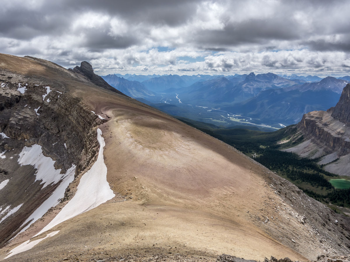 View from Helena Ridge scramble in Banff National Park