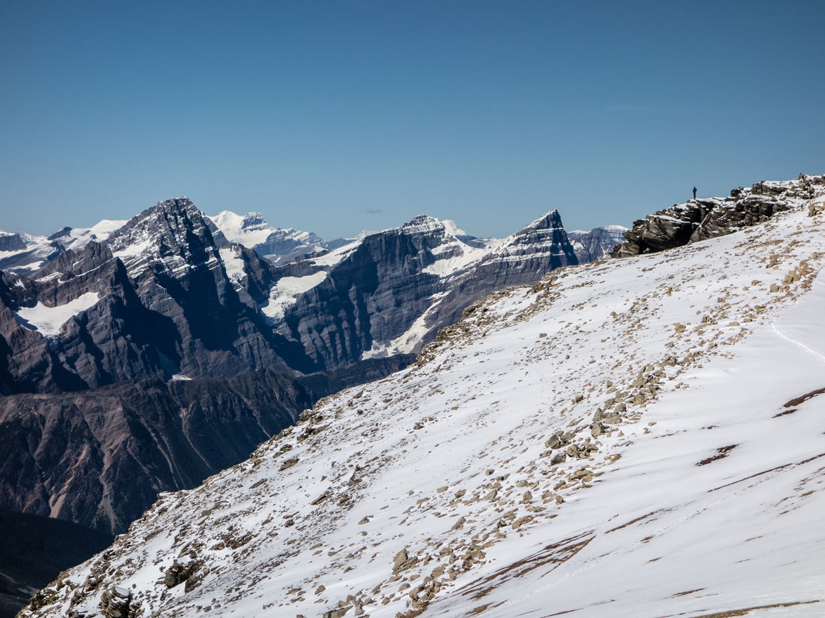 Scrambler on Observation Peak scramble in Banff National Park