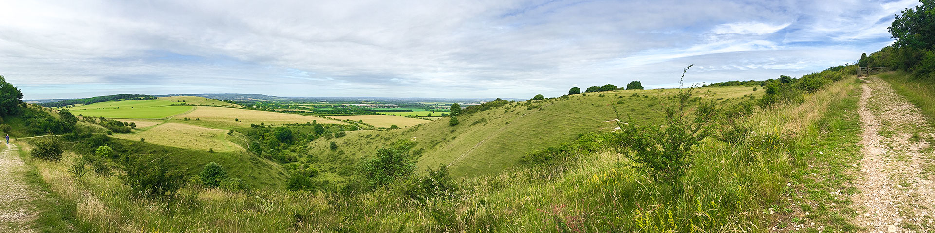 Hiking in Chiltern Hills, England