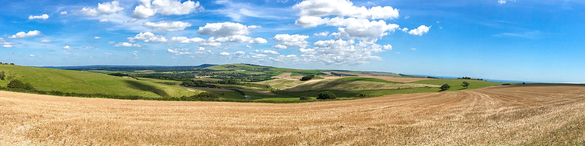 Hiking in England, South Downs National Park