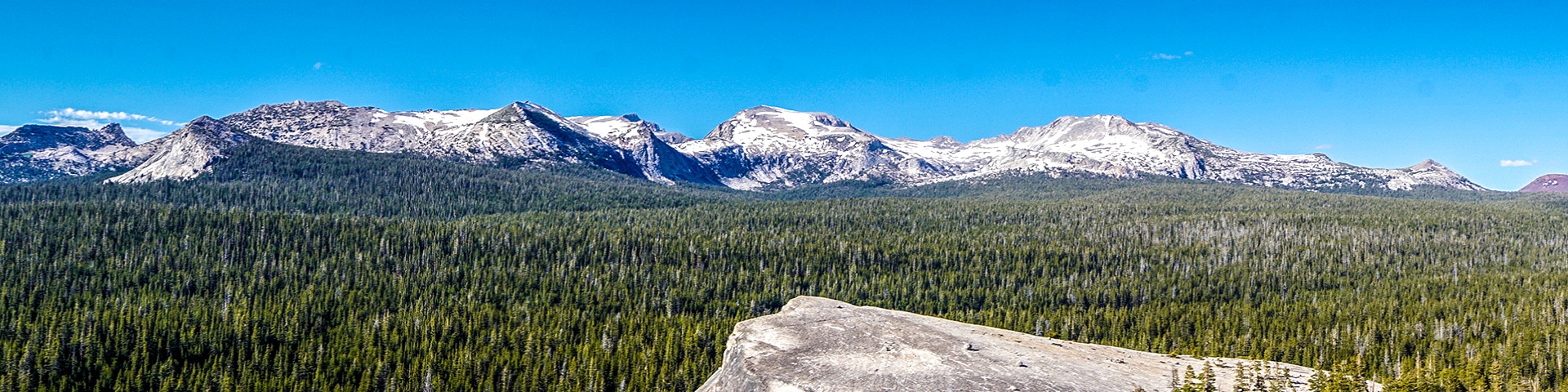 Hiking in Yosemite, California