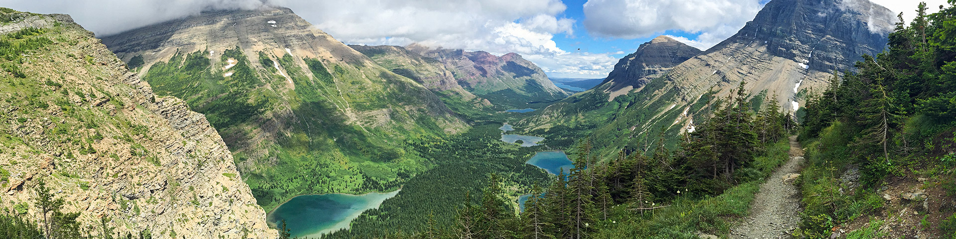 Hiking in Montana, USA