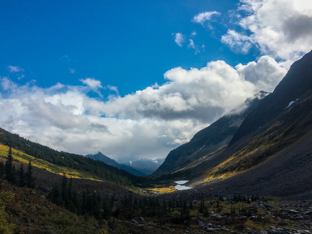 Moose Pass is one of the best places on Great Divide Trail