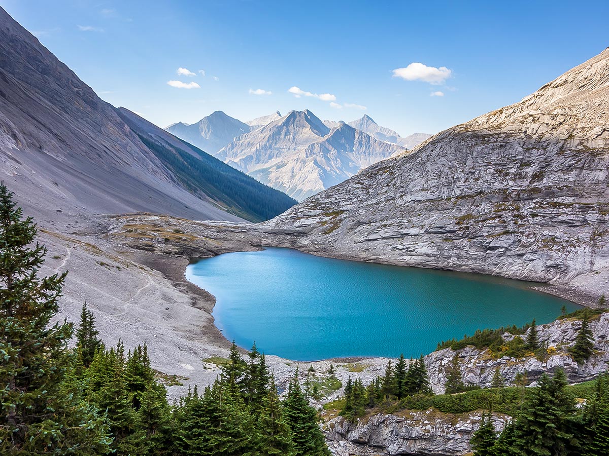 Scenery from The Fortress scramble in Kananaskis near Canmore, the Canadian Rockies