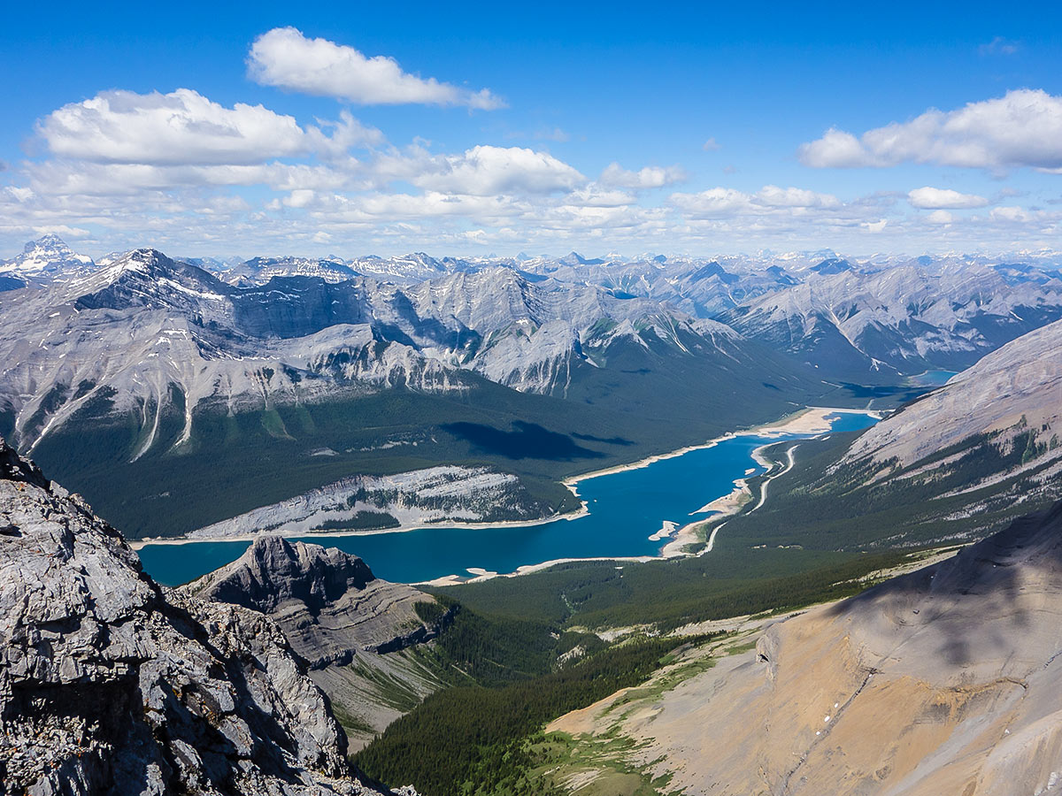 Mount Lougheed scramble in Kananaskis near Canmore has amazing panoramas