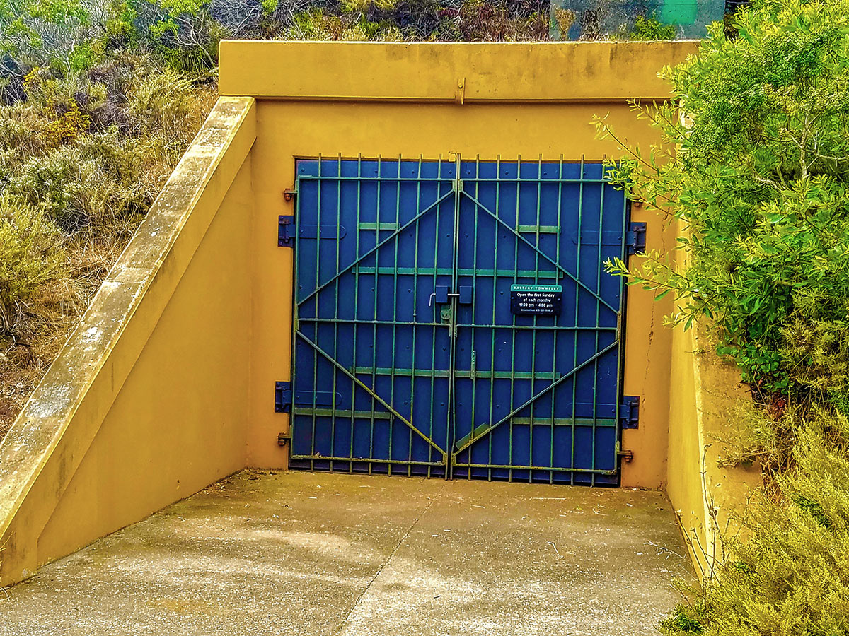 Battery Townsley on Hill 88 Loop hike in North Bay of San Francisco, California