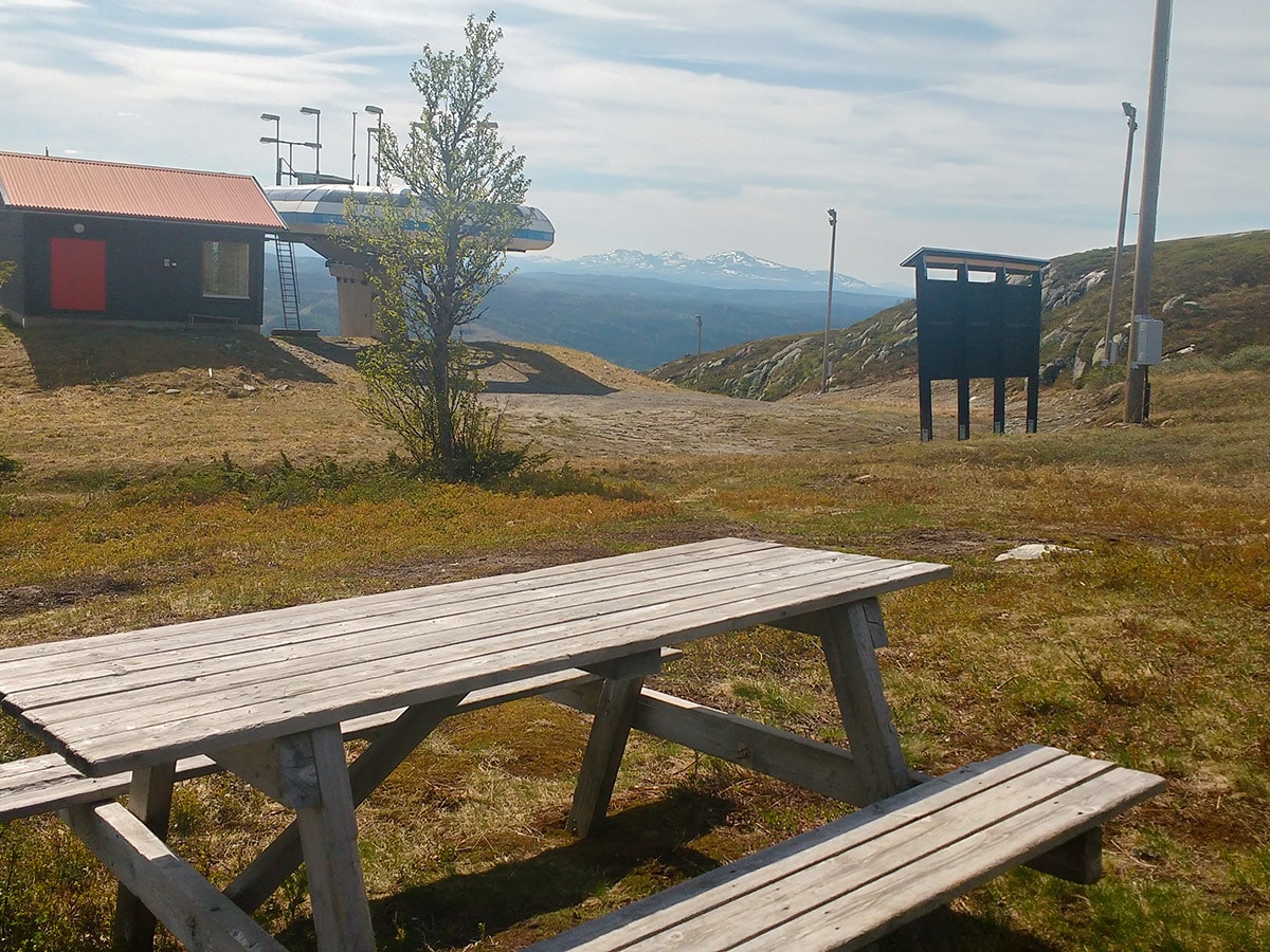 Beautiful views on Mullfjället hike in Åre, Sweden