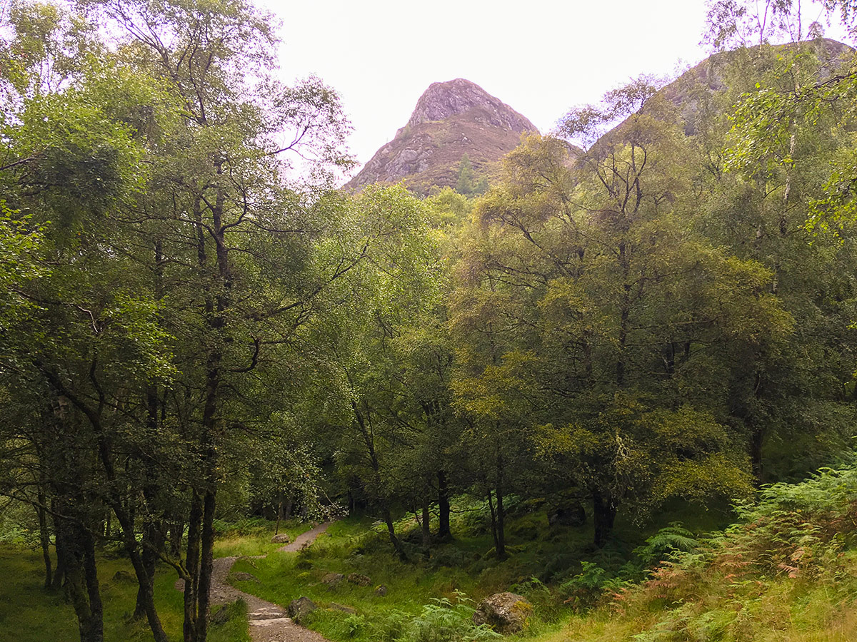 Ben A'an hike in Loch Lomond and The Trossachs region in Scotland