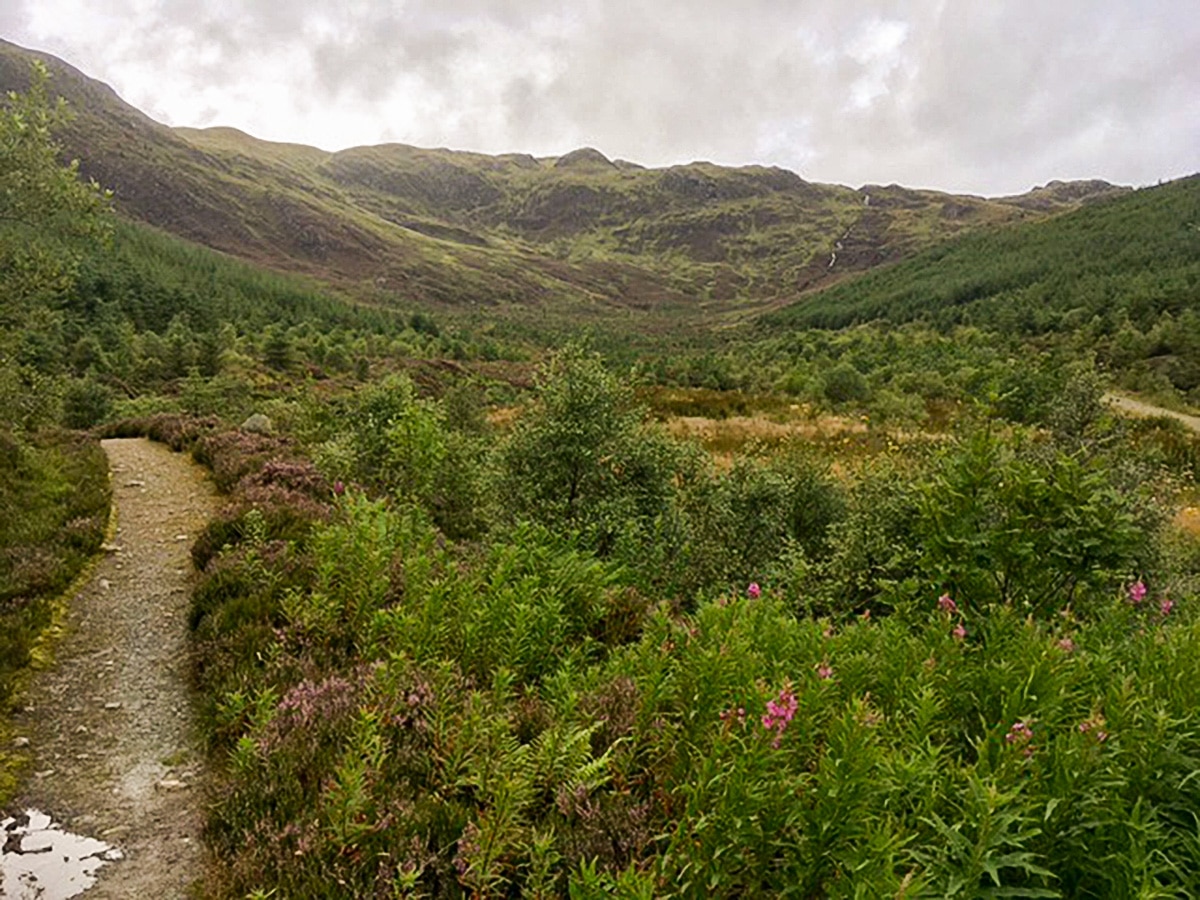 Views of Ben Ledi hike in Loch Lomond and The Trossachs region in Scotland