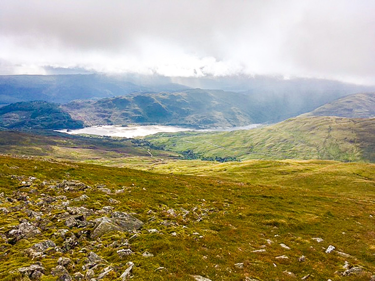 Ben Ledi hike in Loch Lomond and The Trossachs area in Scotland has beautiful views of the valley
