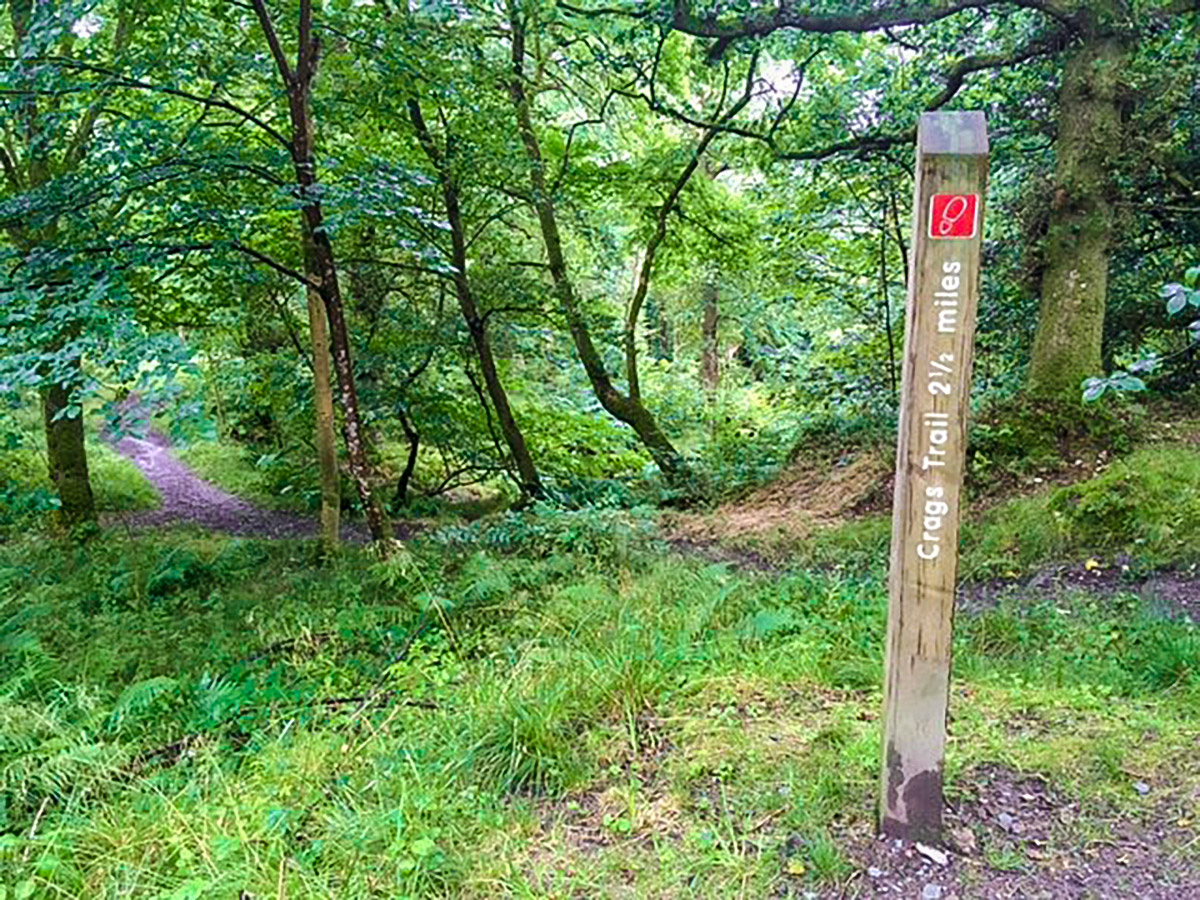 Callander Crags hike in Loch Lomond and The Trossachs region in Scotland