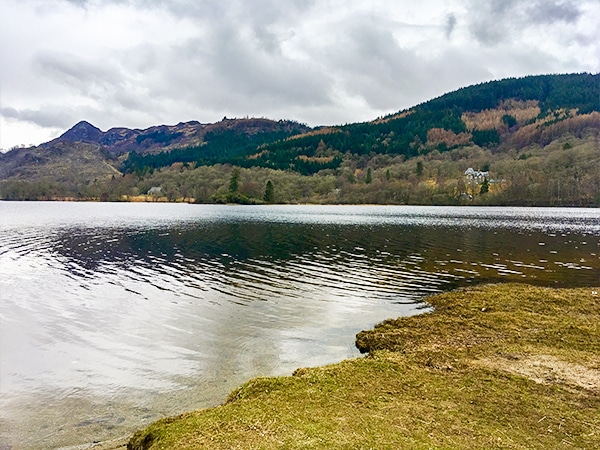 Views on The Great Trossachs Path 2 hike in Loch Lomond and The Trossachs area in Scotland