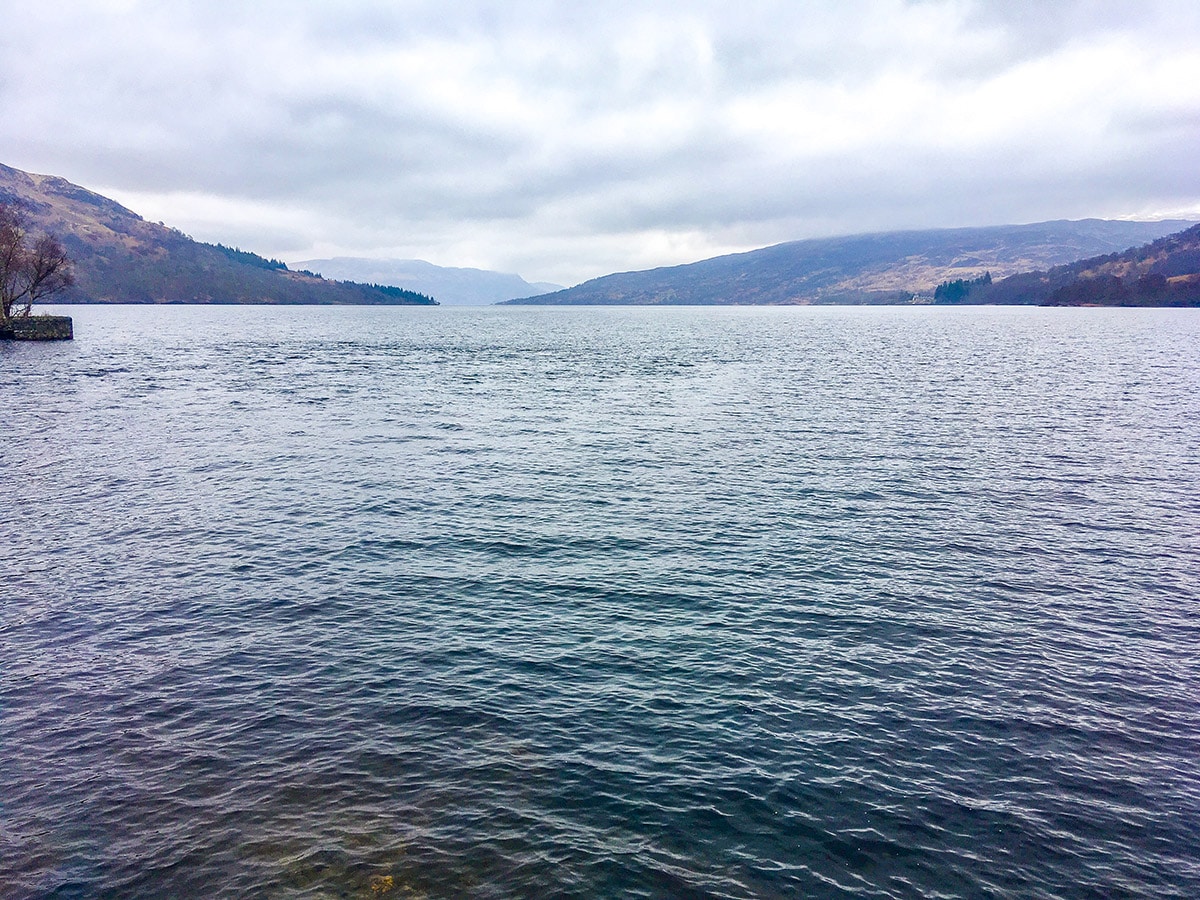 Loch Katrine on The Great Trossachs Path 2 hike in Loch Lomond and The Trossachs region in Scotland