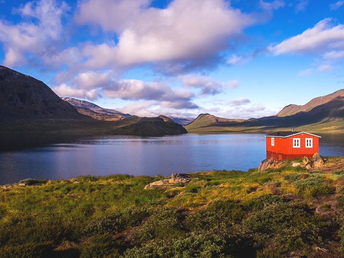 Lakehouse on Greenland’s Arctic circle trail