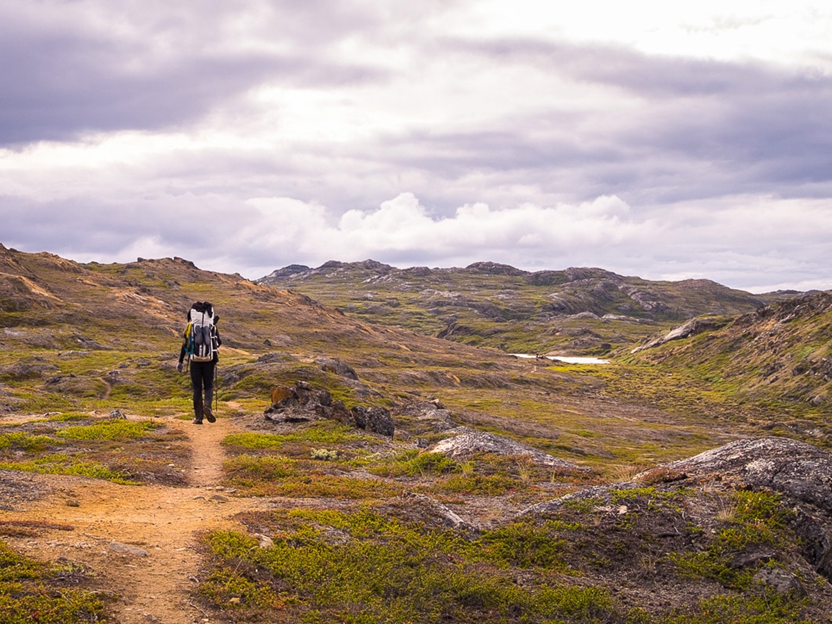 Wilderness along Greenland’s Arctic circle trail