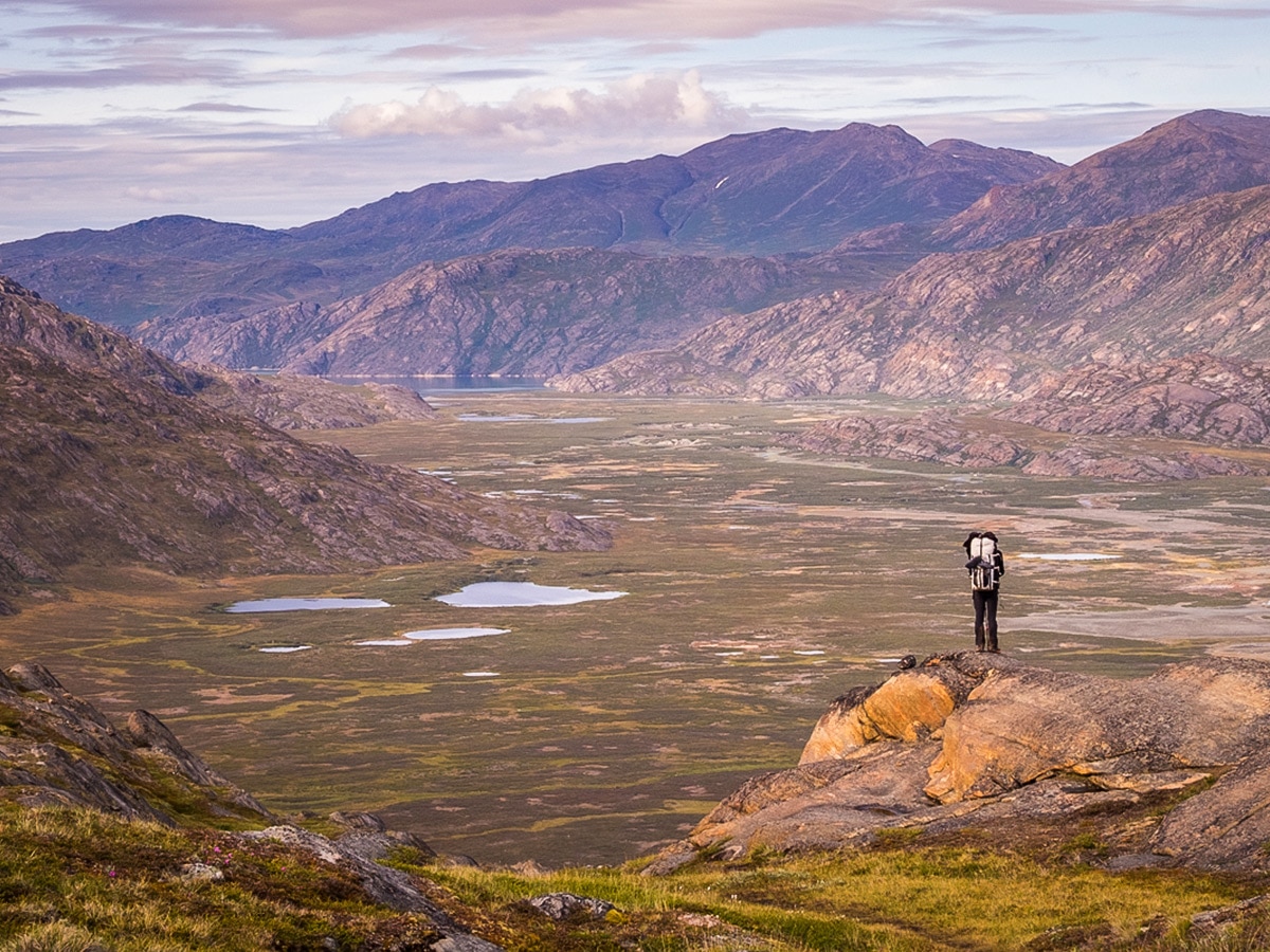 Vast wilderness on Greenland’s Arctic circle trail