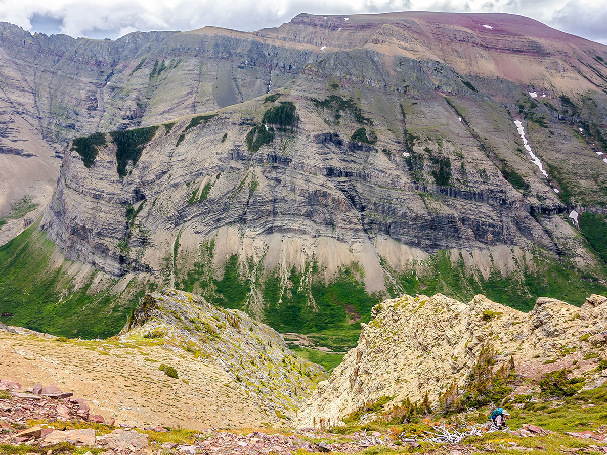 Views from Drywood Mountain Traverse scramble in Castle Provincial Park, Alberta