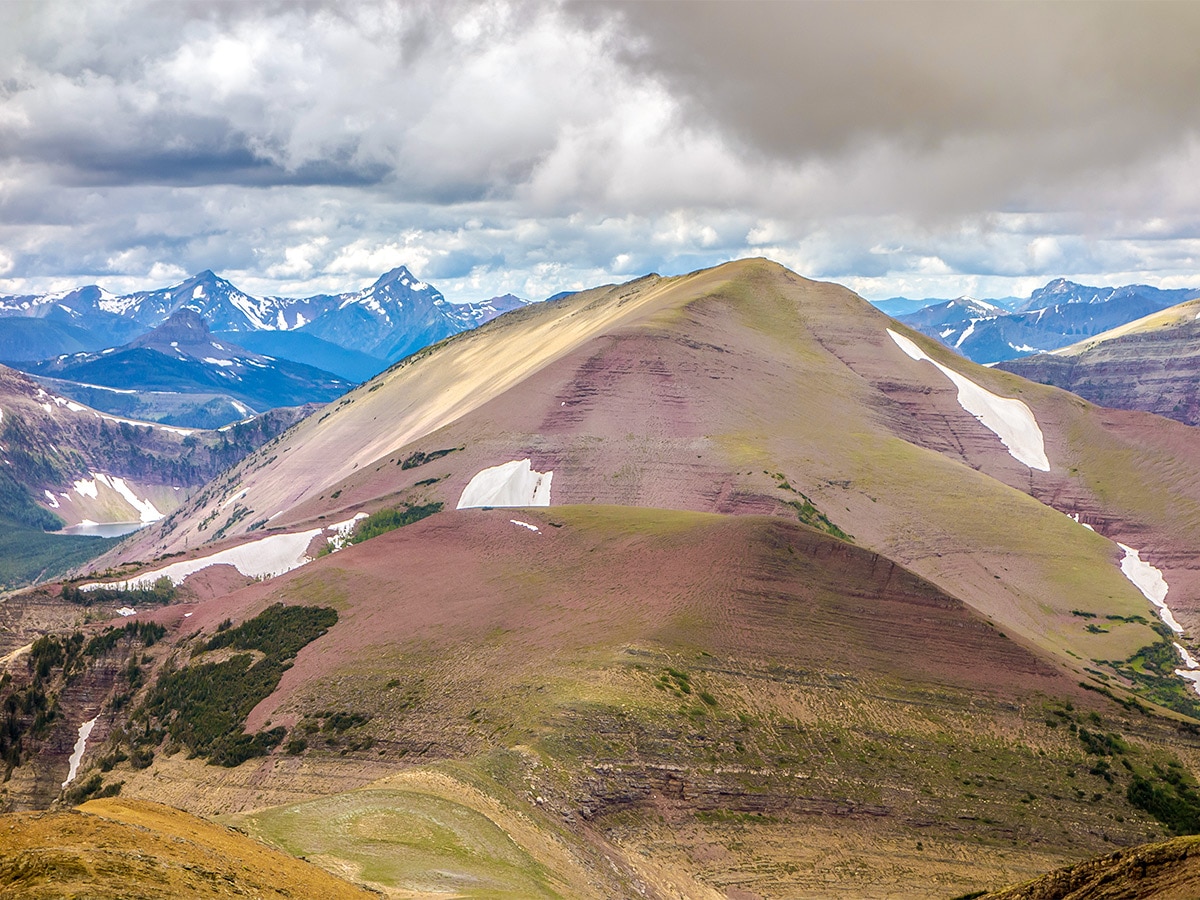 Lovely views on Drywood Mountain Traverse scramble in Castle Provincial Park, Alberta