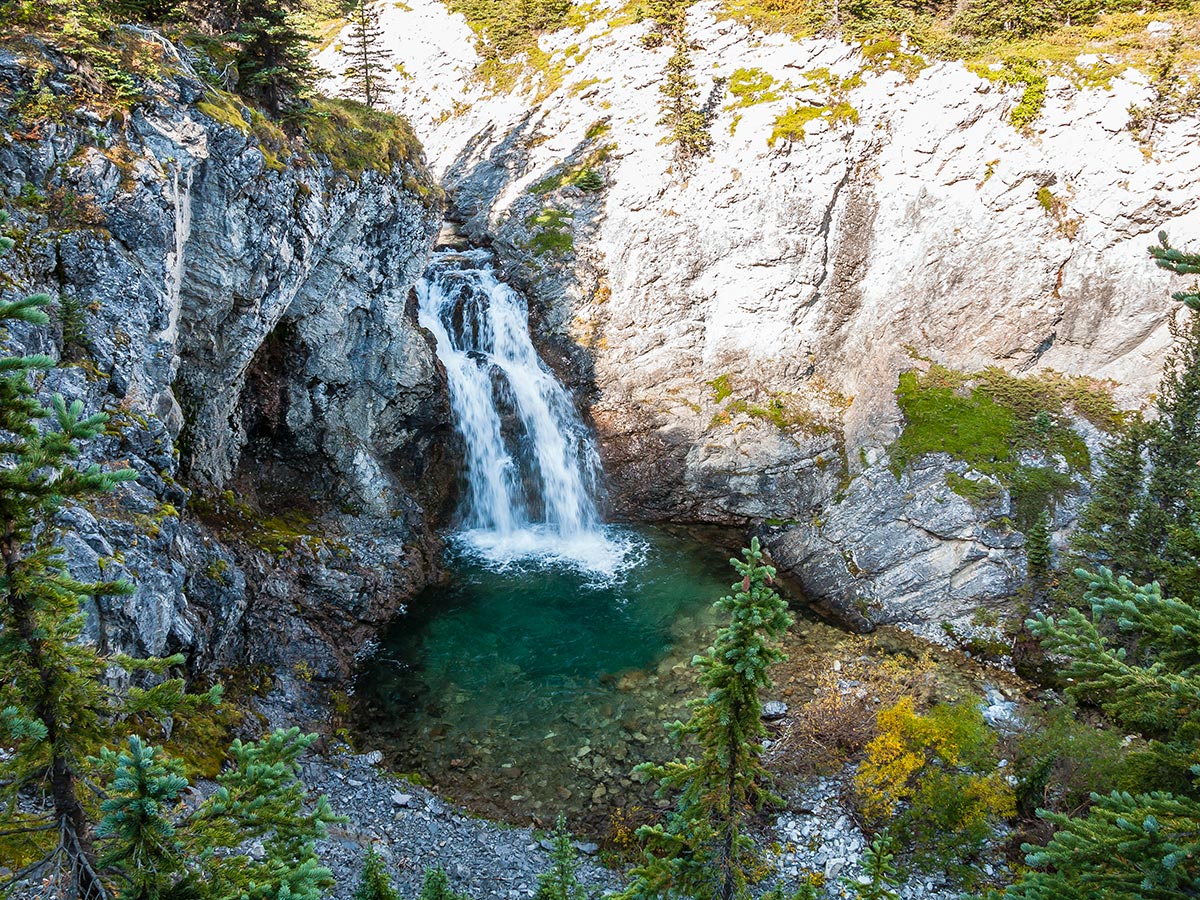 Edworthy Falls on the Elbow River hike