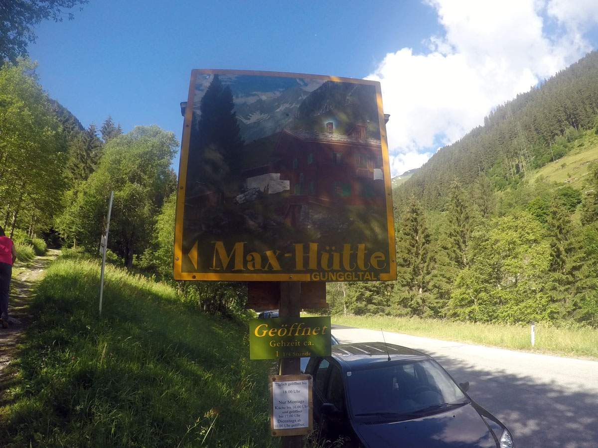 Maxhütte hike in Mayrhofen, Zillertal Valley, Austria