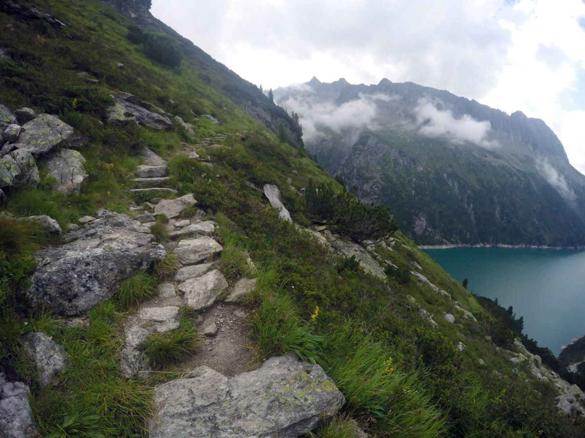 Plauener Hütte hike in Mayrhofen im Zillertal Valley has amazing panoramas