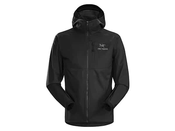 Arc'teryx Squamish Hoody in black for hikers