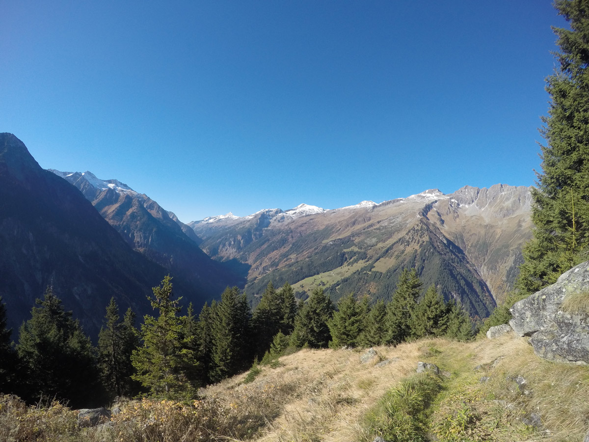 Tristner hike in Mayrhofen has lovely views from the top