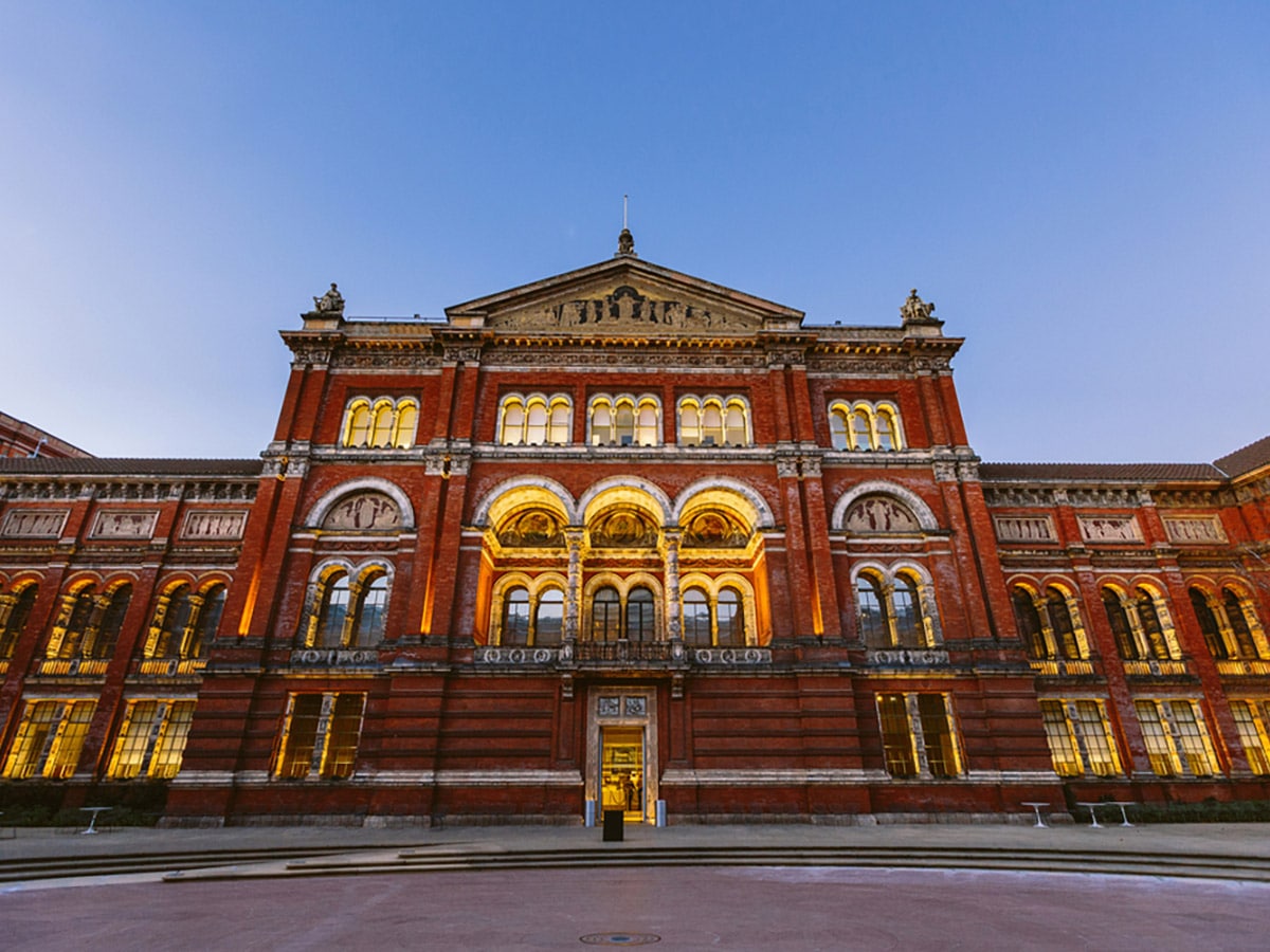 Victoria and Albert Museum on Marylebone, Mayfair and Belgravia walking tour in London, England