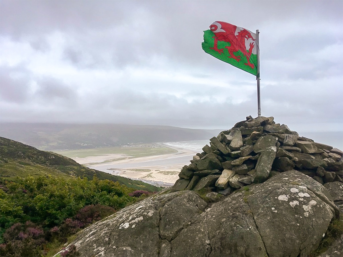 Barmouth Panorama Walk in Snowdonia, Wales, UK