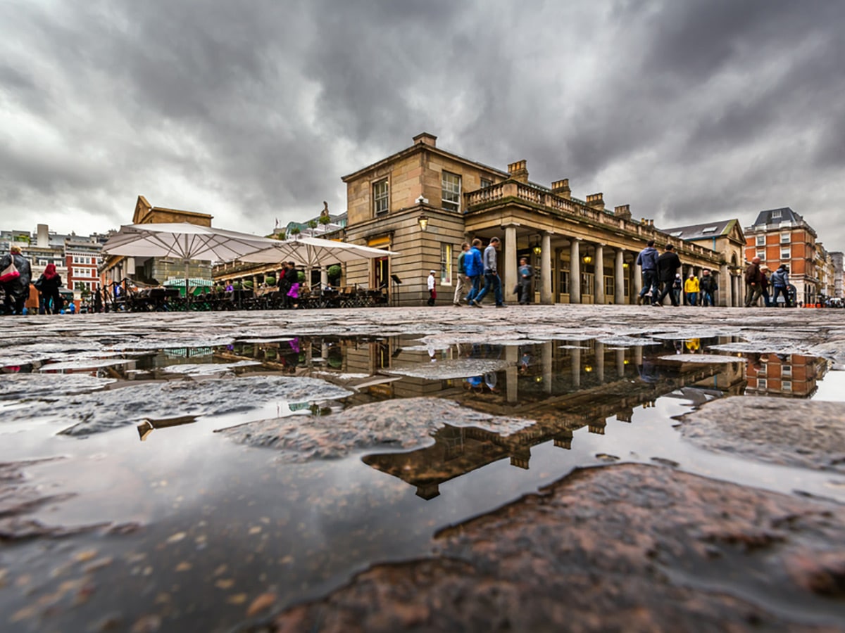 Covent Garden on Charing Cross to Tate Modern walking tour in London, England