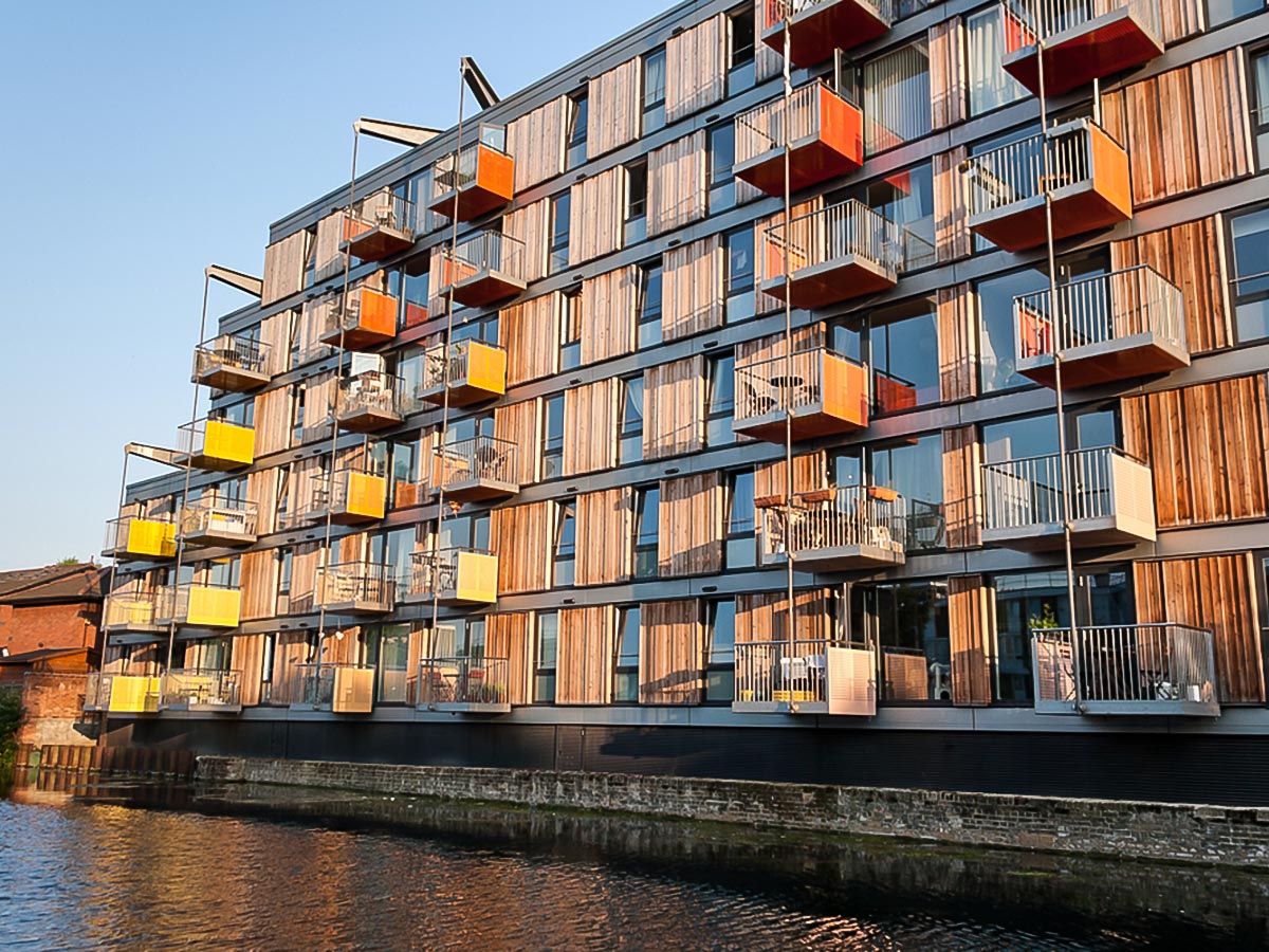 Modern Flats on Regent's Canal from Edgware Road to Camden Town walking tour in London, England