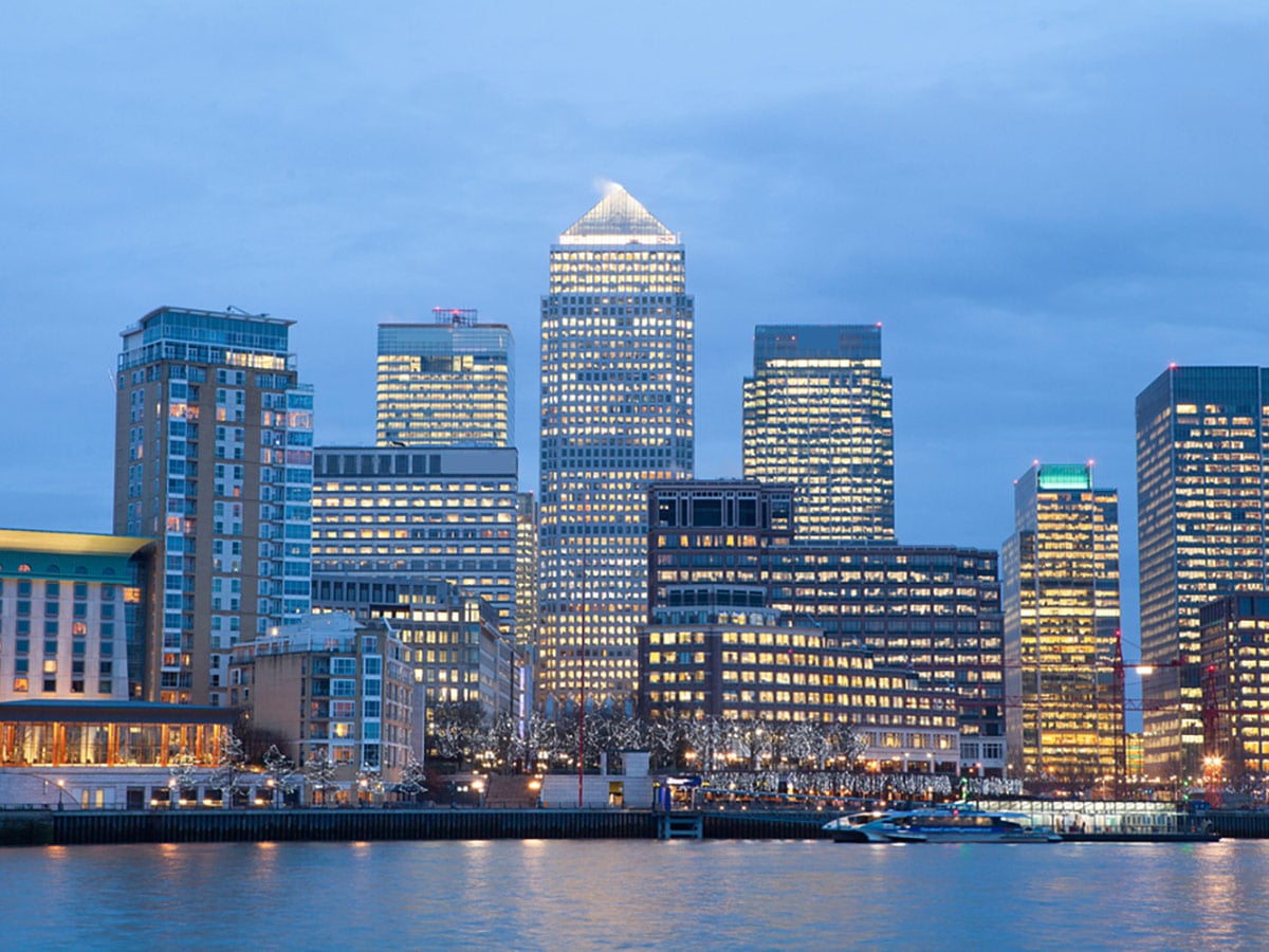 Canary Wharf on Greenwich to The Tower via Canary Wharf and the Thames walking tour in London, England