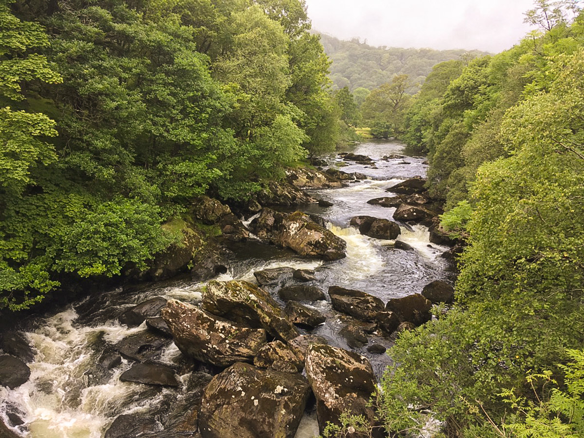 Afon Llugwy on Moel Siabod hike in Snowdonia, Wales