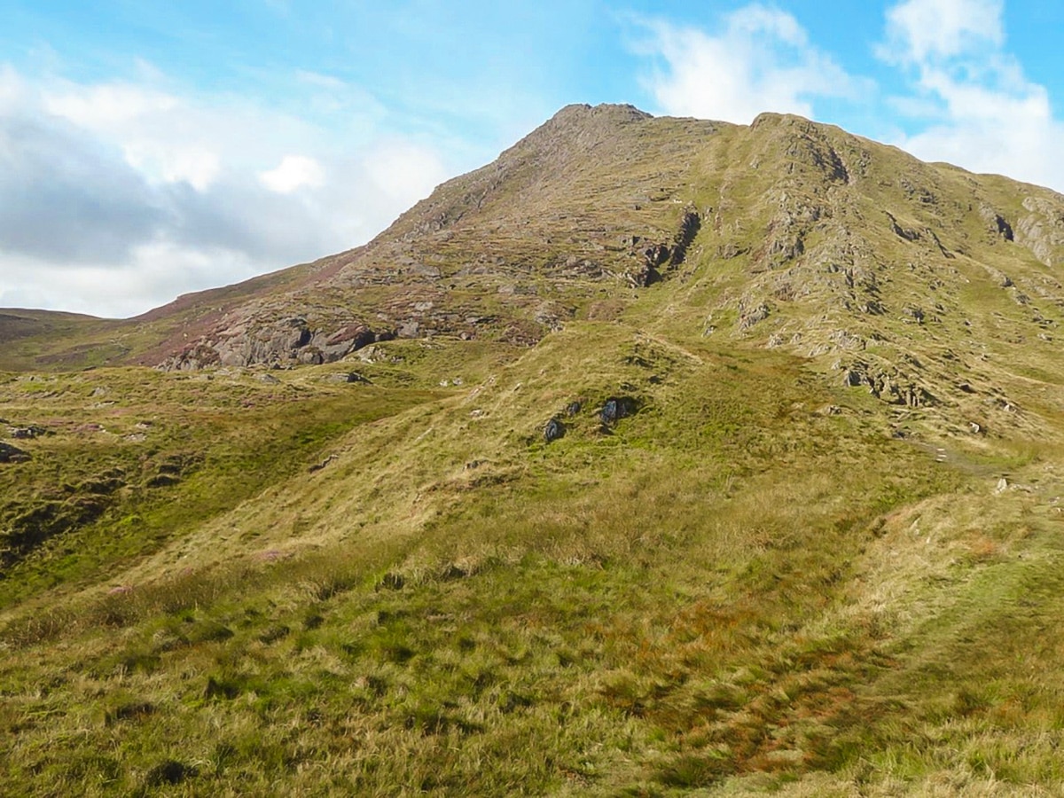 Summit views on Moel Siabod hike in Snowdonia, Wales