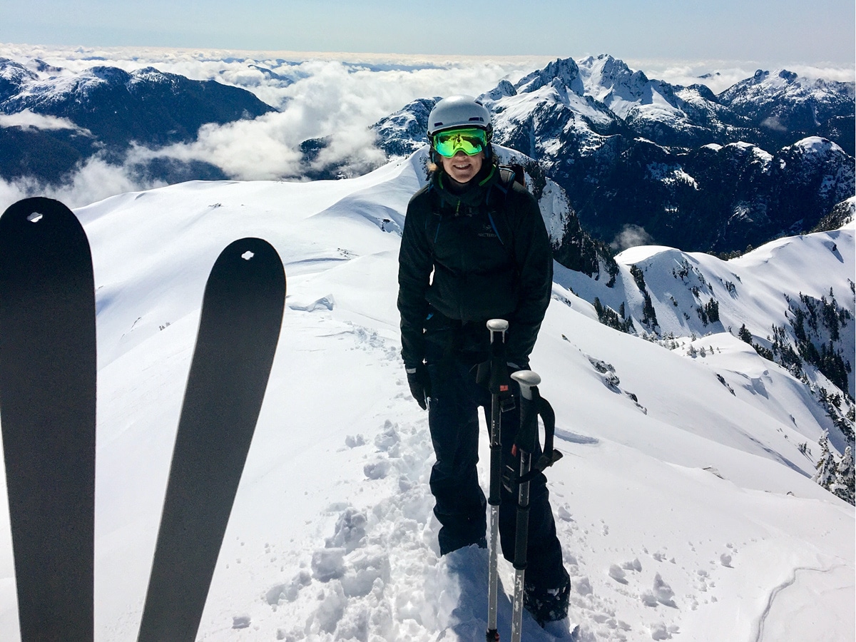 Epic views from the 5040 Hut on Vancouver Island