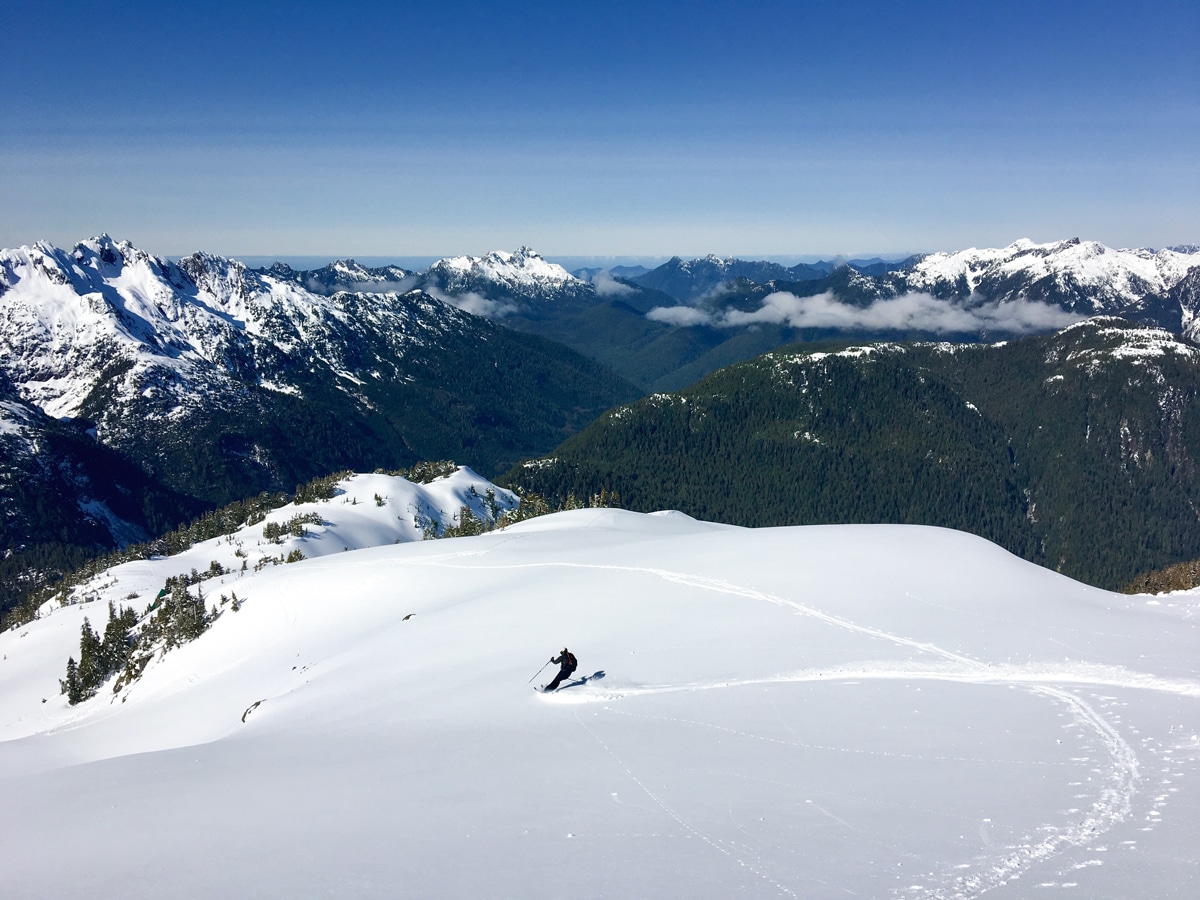 Epic Skiing at 5040 Backcountry Hut on Vancouver Island