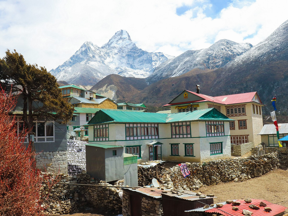 Pangboche village on Mount Everest Base Camp Trek