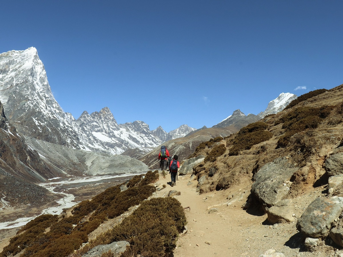 Lobuche on Mount Everest Base Camp Trek in Himalayas