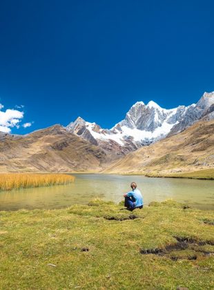 Lisa Germany on Huayhuash circuit trek in Peru