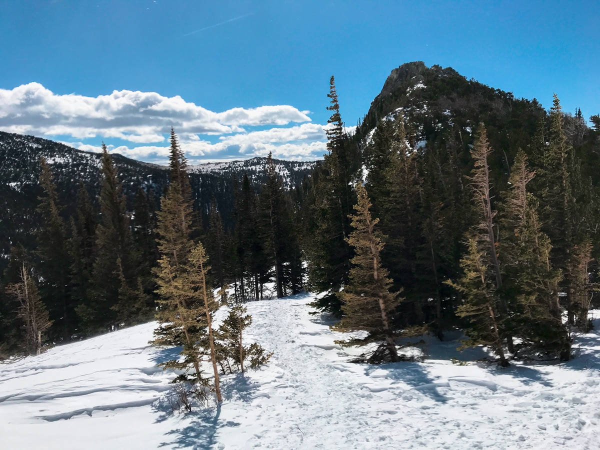Great views on St. Mary's Glacier hike in Denver, Colorado