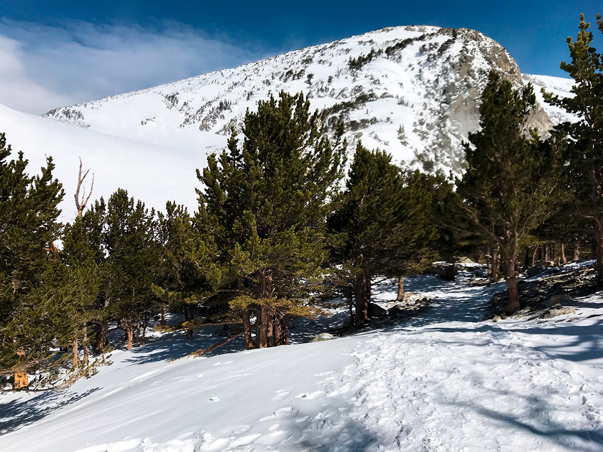 Expansive views on St. Mary's Glacier hike in Denver, Colorado