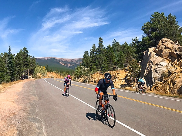 Amazing road biking trails around Boulder in Colorado