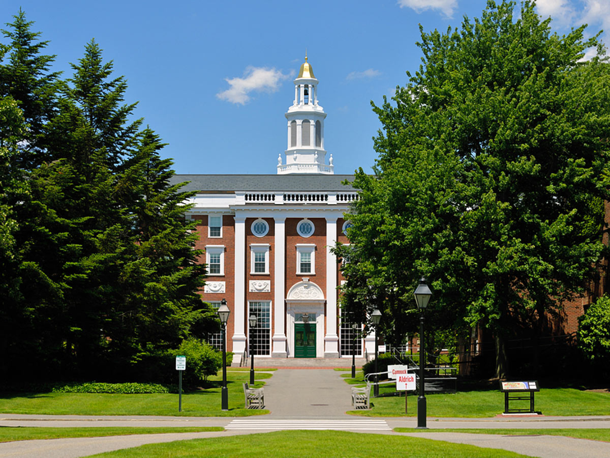 Harvard Business School on Harvard to MIT walking tour in Boston