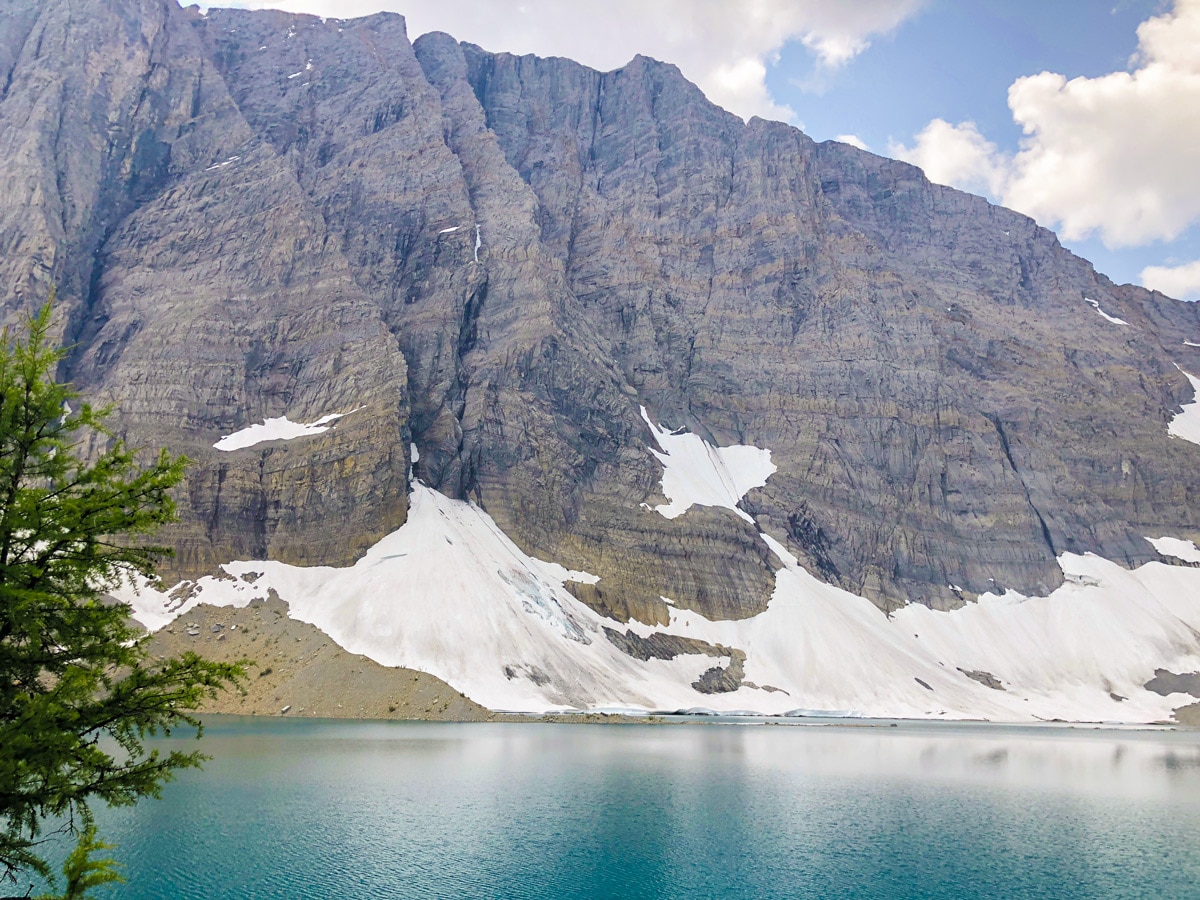 Expansive views on Floe Lake hike in Kootenay National Park