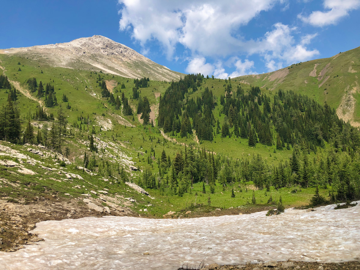 Kindersley-Sinclair Loop hike in Kootenay National Park has amazing panoramas