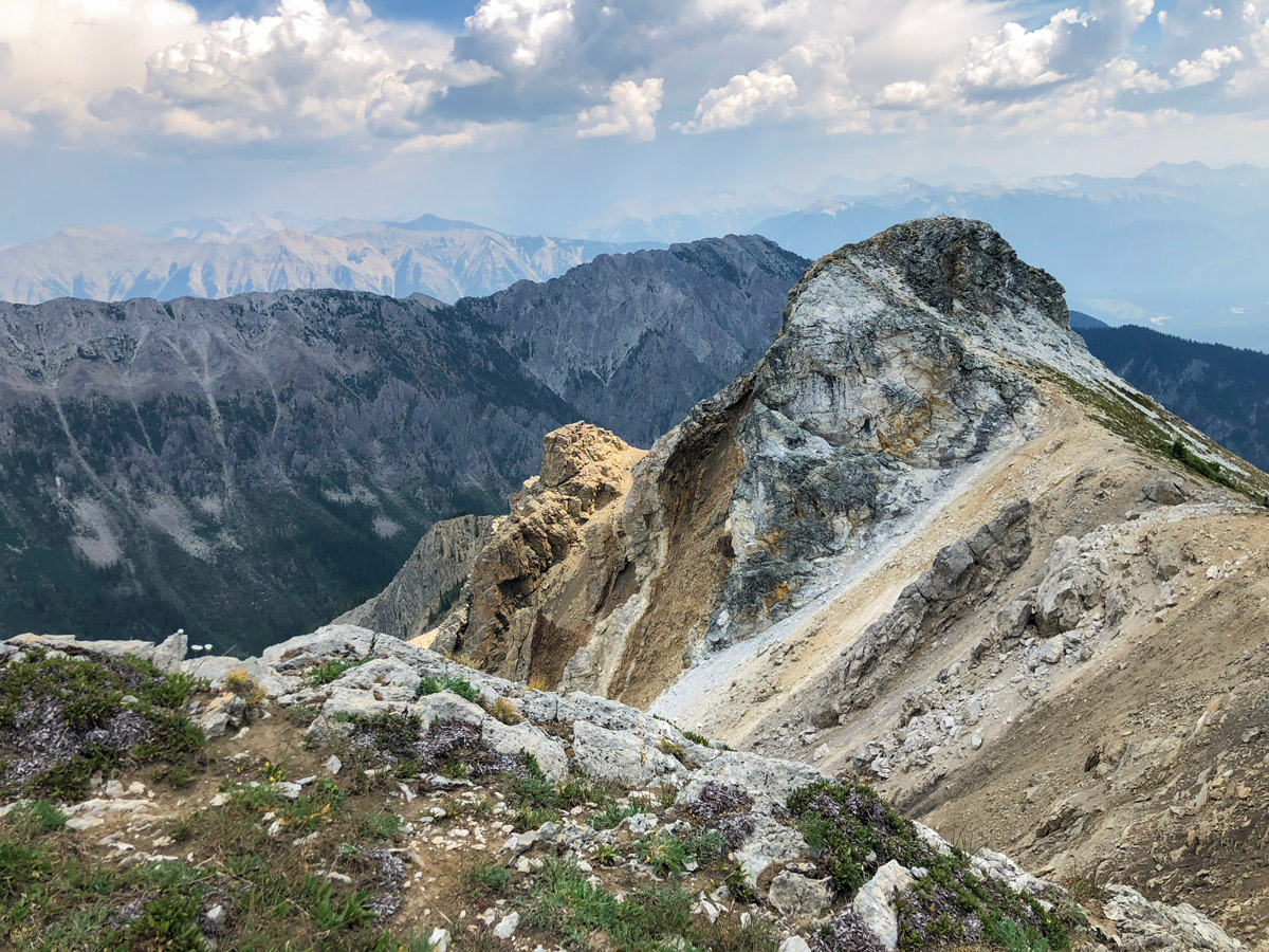 Kindersley-Sinclair Loop hike in Kootenay National Park has some of the best views of the region