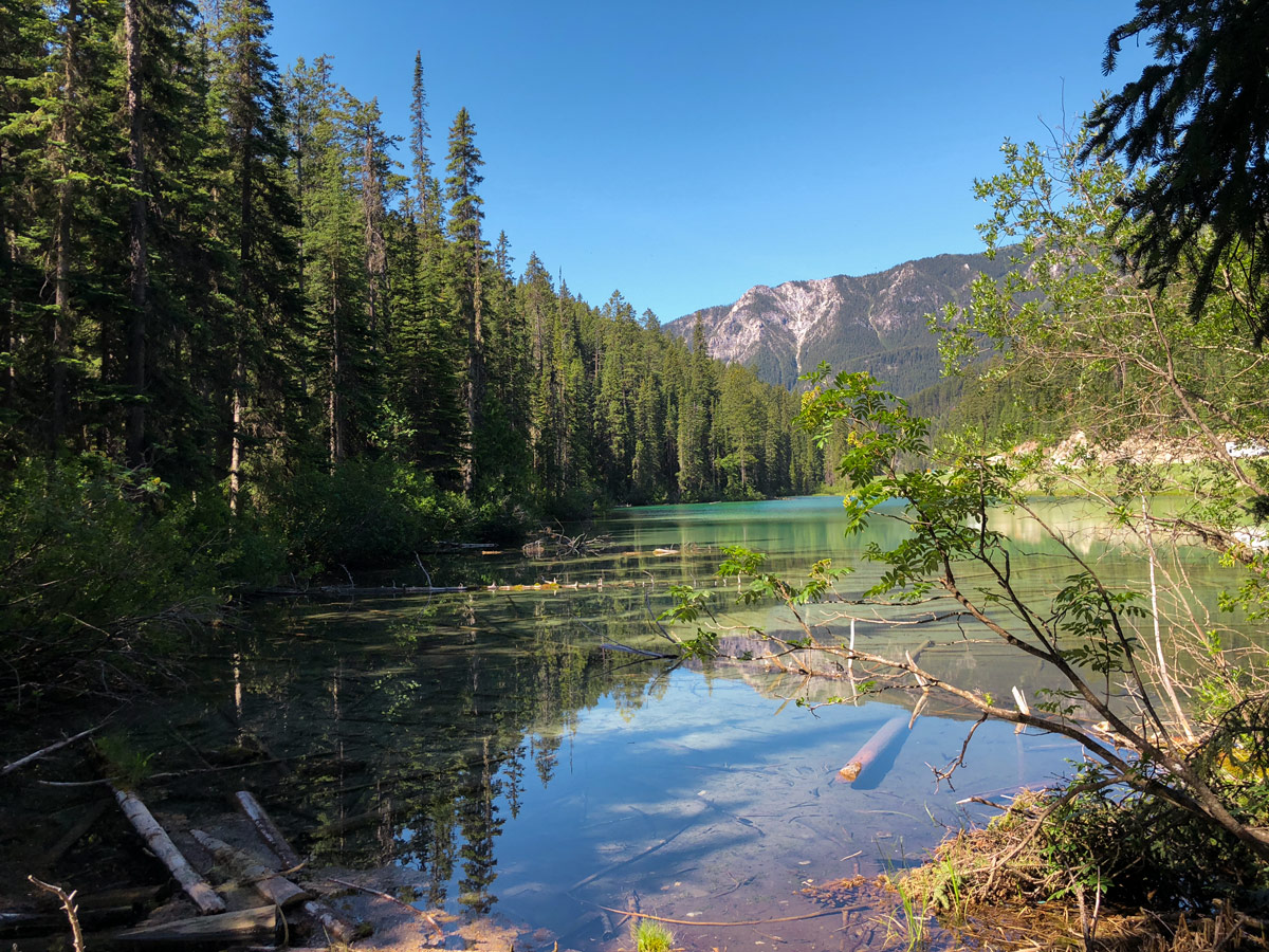 Views from Olive Lake hike in Kootenay National Park