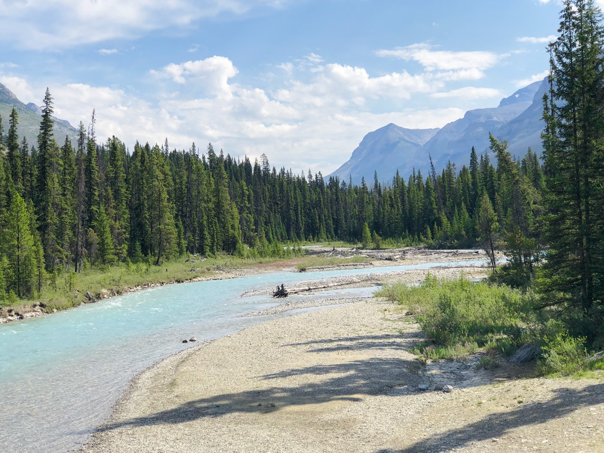 Stunning scenery on Paint Pots hike in Kootenay National Park