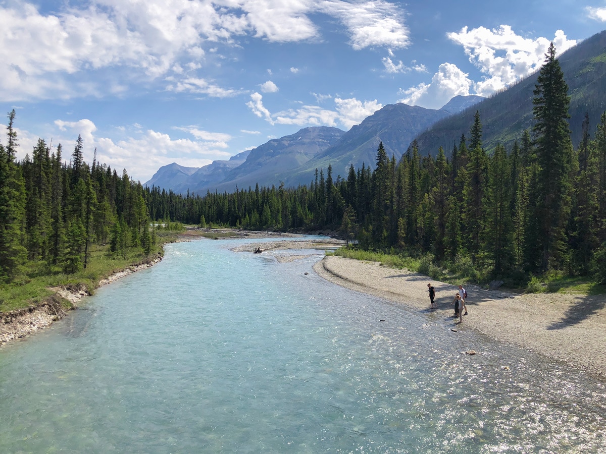 Views from the top of Paint Pots hike in Kootenay National Park