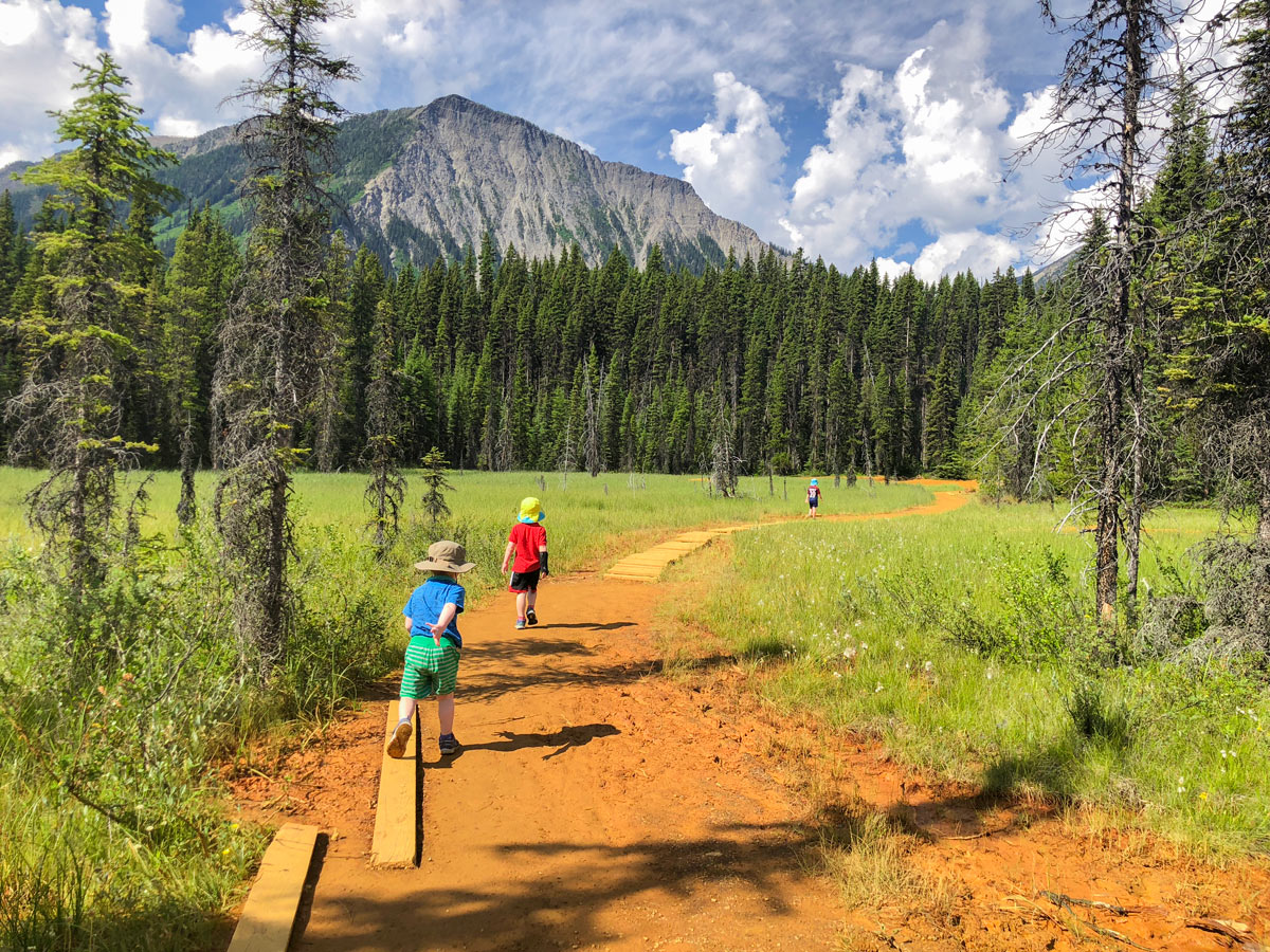 Paint Pots hike in Kootenay National Park is a family-friendly trail